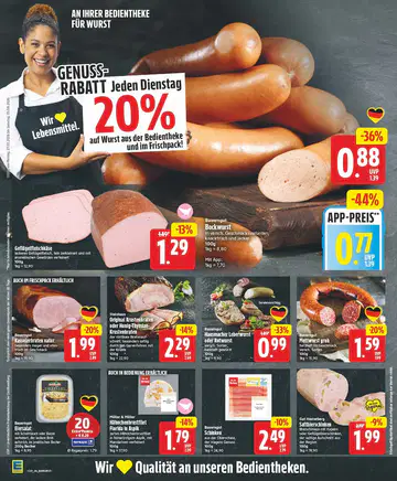 Edeka Prospekt - Seite 1
