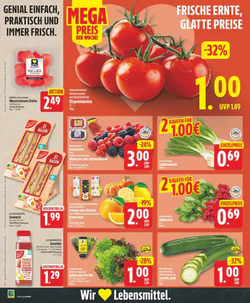 Edeka Prospekt - Seite 1