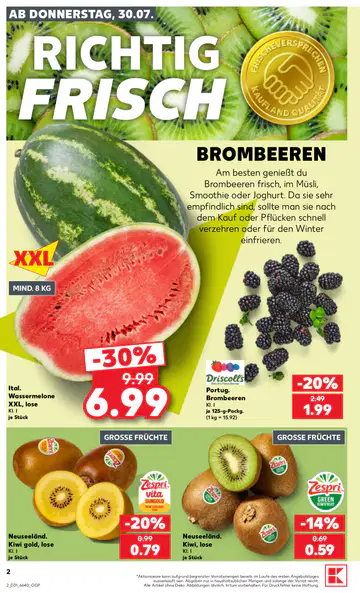 Kaufland Prospekt Angebote - Seite 1