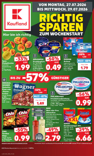 Kaufland Prospekt ab 30.07.2026 - Seite 1