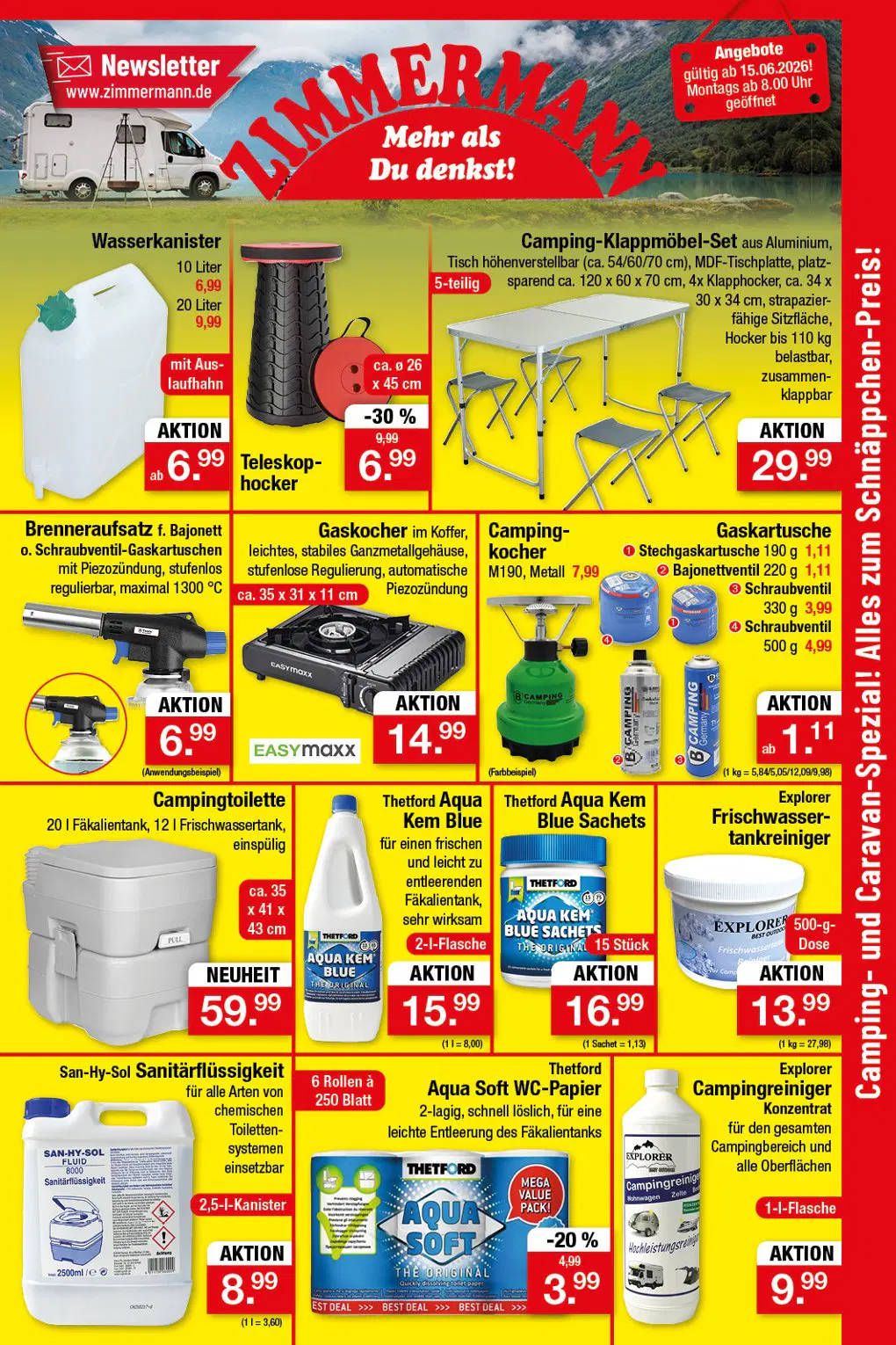 Zimmermann Prospekt ab 15.06.2026 Montag - Seite 11
