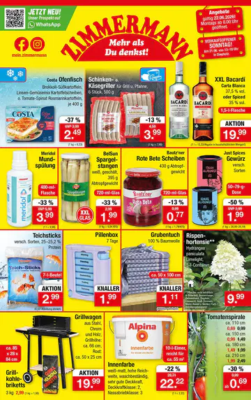 Zimmermann Prospekt ab 22.06.2026 - Seite 1