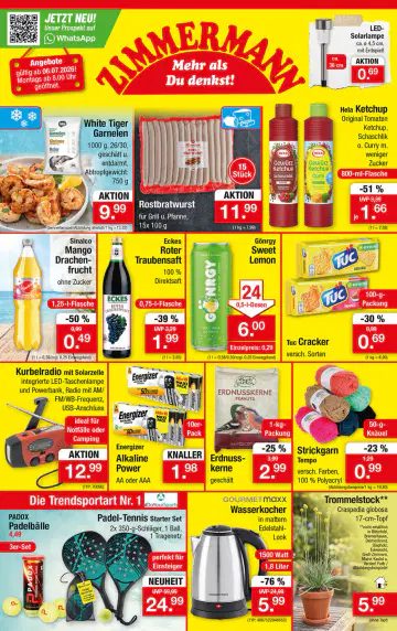 Zimmermann Prospekt ab 06.07.2026 - Seite 1