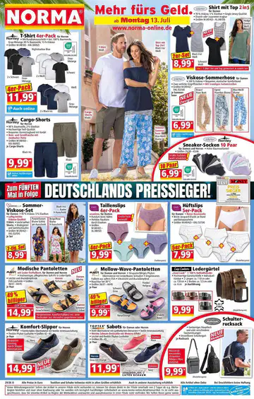 Norma Prospekt ab 13.07.2026 - Seite 1