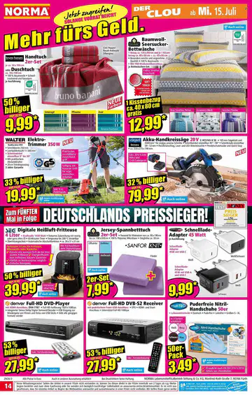Norma Prospekt ab 13.07.2026 - Seite 1