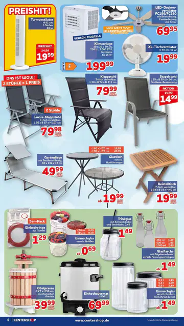 Centershop Prospekt ab 22.06.2026 - Seite 1