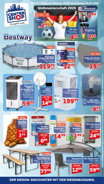 Centershop Prospekt ab 29.06.2026 - Seite 1