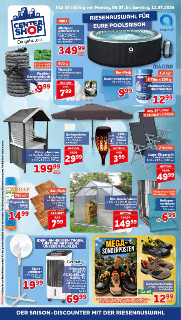 Centershop Prospekt ab 06.07.2026 - Seite 1