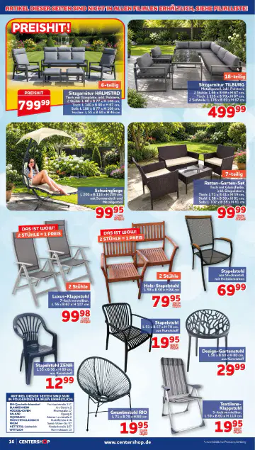 Centershop Prospekt ab 13.07.2026 - Seite 1