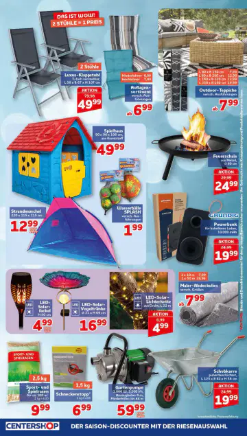 Centershop Prospekt ab 20.07.2026 - Seite 1