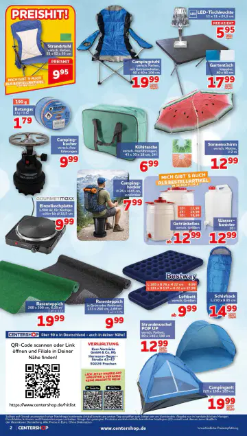 Centershop Prospekt ab 20.07.2026 - Seite 1