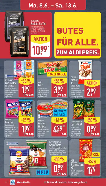 Aldi Nord Prospekt ab 08.06.2026 - Seite 1