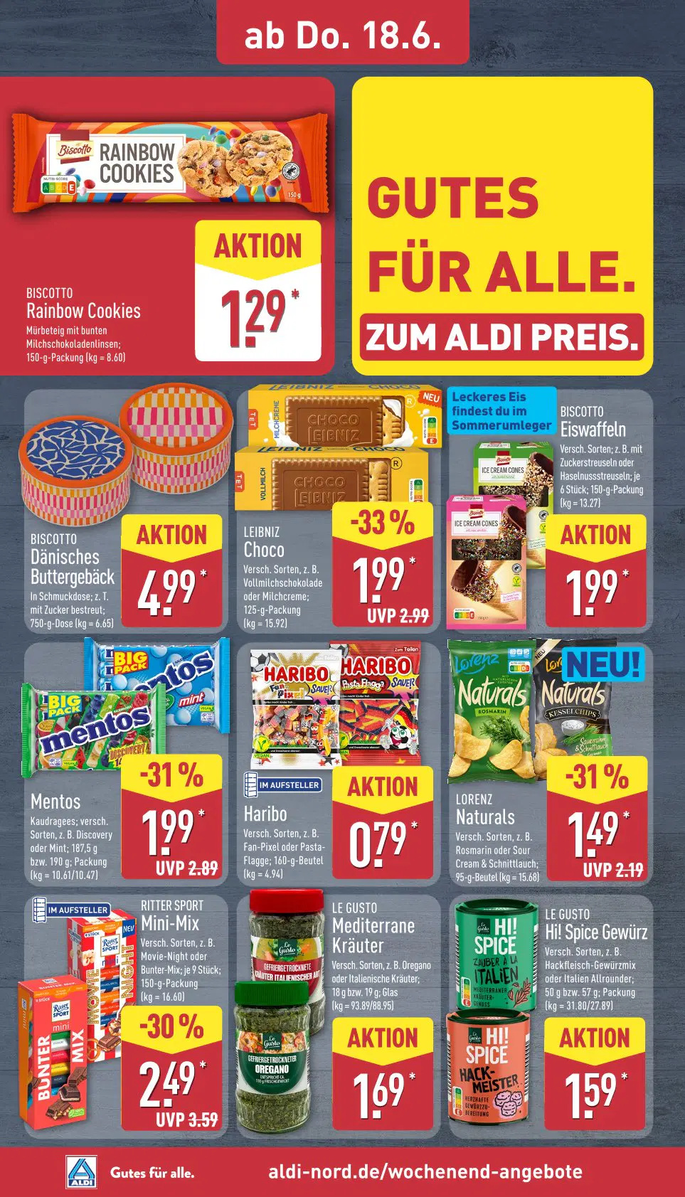 Aldi Nord Prospekt ab 15.06.2026 - Seite 34