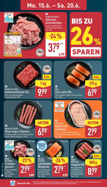 Aldi Nord Prospekt ab 15.06.2026 - Seite 1