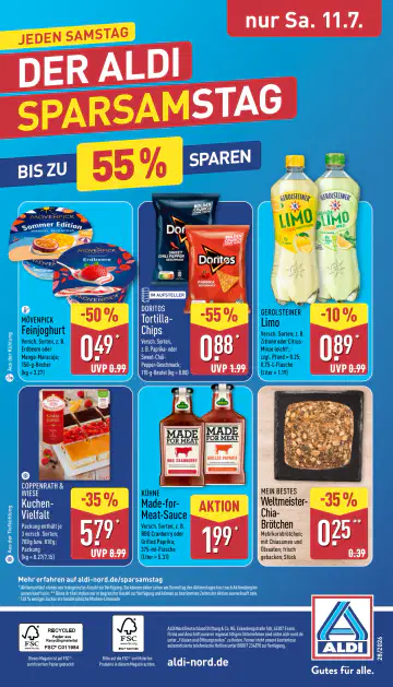Aldi Nord Prospekt ab 06.07.2026 - Seite 1
