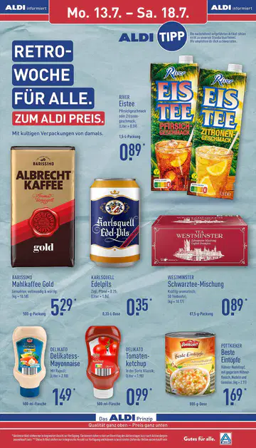Aldi Nord Prospekt ab 13.07.2026 zum Blättern - Seite 2