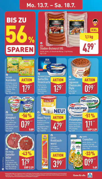Aldi Nord Prospekt ab 13.07.2026 zum Blättern - Seite 4
