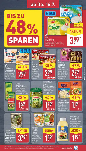 Aldi Nord Prospekt ab 13.07.2026 zum Blättern - Seite 4