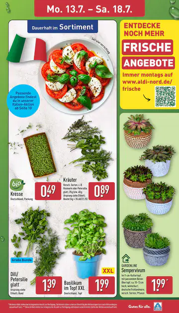 Aldi Nord Prospekt ab 13.07.2026 zum Blättern - Seite 2