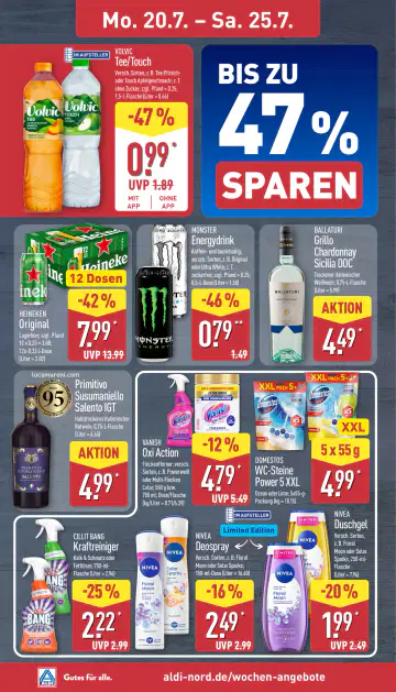 Aldi Nord Prospekt ab 20.07.2026 - Seite 1