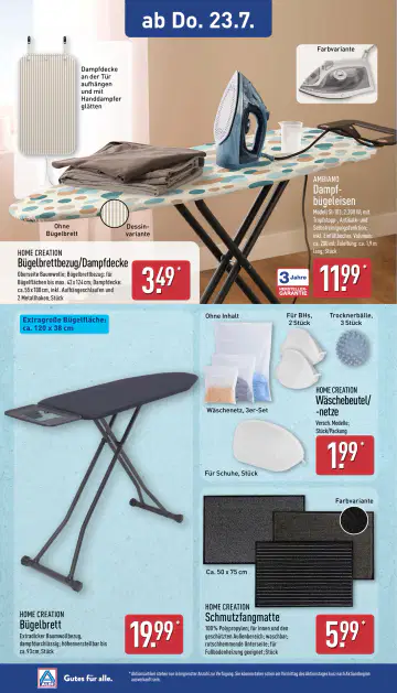 Aldi Nord Prospekt ab 20.07.2026 - Seite 1
