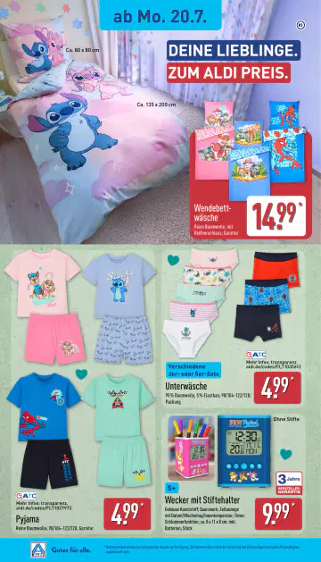 Aldi Nord Prospekt ab 20.07.2026 - Seite 1