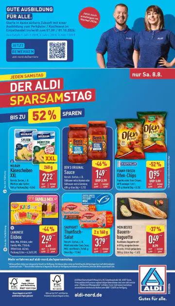 Aldi Nord Prospekt ab 03.08.2026 - Seite 1