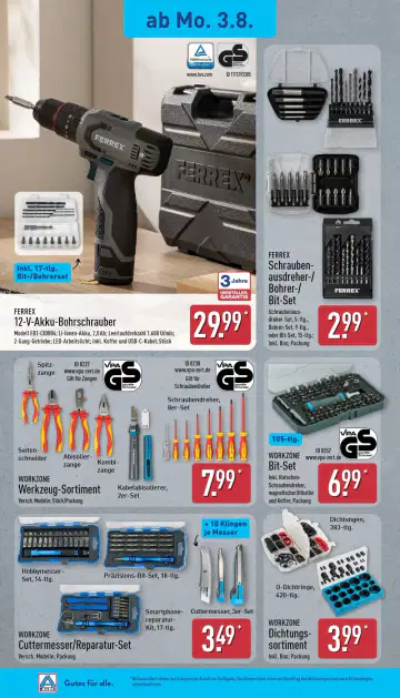 Aldi Nord Prospekt ab 03.08.2026 - Seite 1