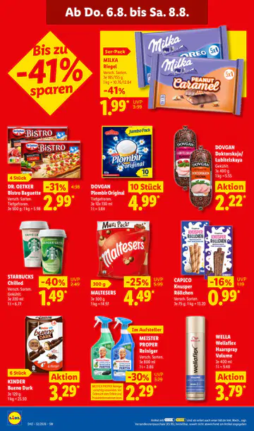 Lidl Prospekt ab 03.08.2026 - Seite 1
