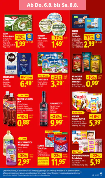 Lidl Prospekt ab 03.08.2026 - Seite 6