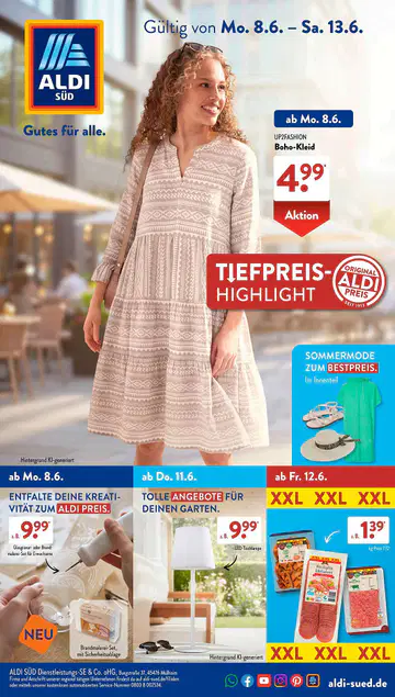 Aldi Süd Prospekt ab 08.06.2026 - Seite 1
