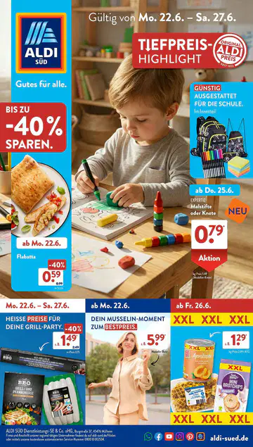Aldi Süd Prospekt - Seite 1