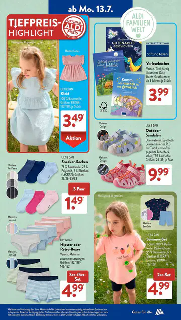 Aldi Süd Prospekt ab 13.07.2026 - Seite 1