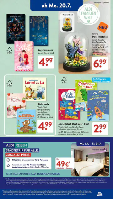 Aldi Süd Prospekt ab 20.07.2026 - Seite 1