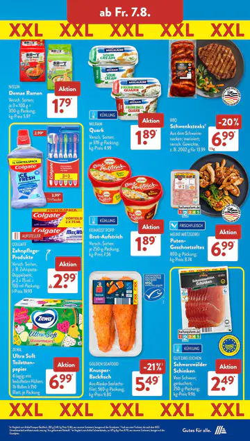 Aldi Süd Prospekt ab 03.08.2026 - Seite 1