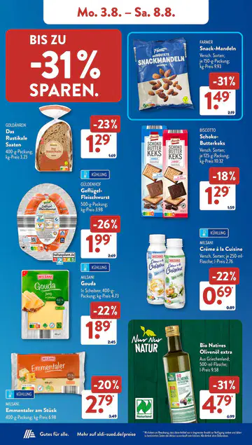 Aldi Süd Prospekt ab 03.08.2026 - Seite 2