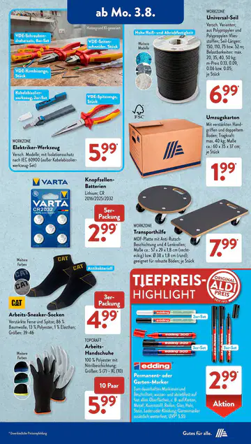 Aldi Süd Prospekt ab 03.08.2026 - Seite 1