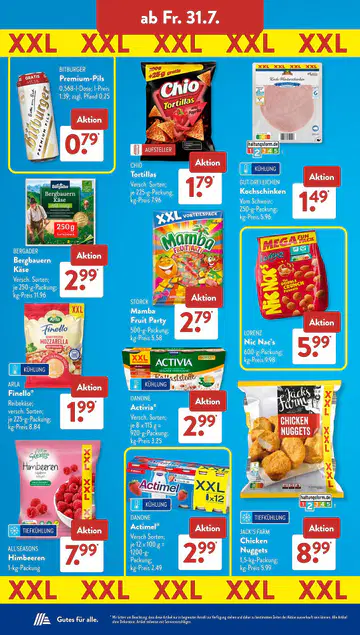 Aldi Süd Prospekt ab 27.07.2026 - Seite 1