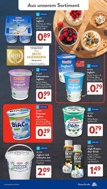 Aldi Süd Prospekt ab 27.07.2026 - Seite 1