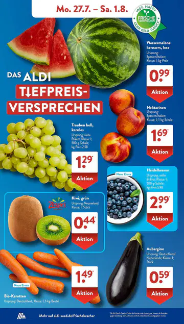 Aldi Süd Prospekt ab 27.07.2026 - Seite 2