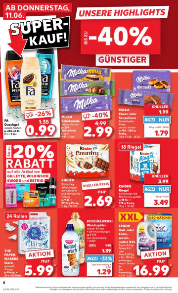 Kaufland Prospekt ab 11.06.2026 - Seite 1
