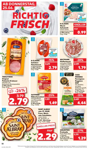 Kaufland Prospekt ab 25.06.2026 - Seite 1
