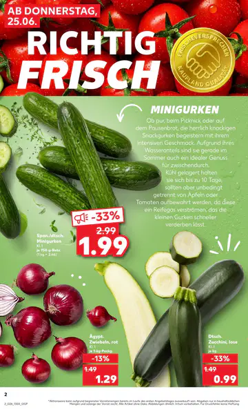 Kaufland Prospekt ab 25.06.2026 - Seite 1