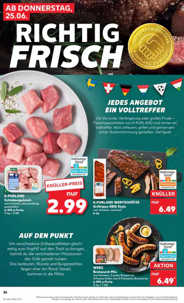 Kaufland Prospekt ab 25.06.2026 - Seite 1