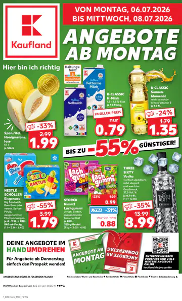 Kaufland Prospekt ab 09.07.2026 - Seite 1