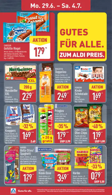 Aldi Nord Prospekt ab 29.06.2026 - Seite 1