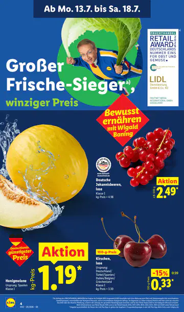 Lidl Prospekt ab 13.07.2026 - Seite 1