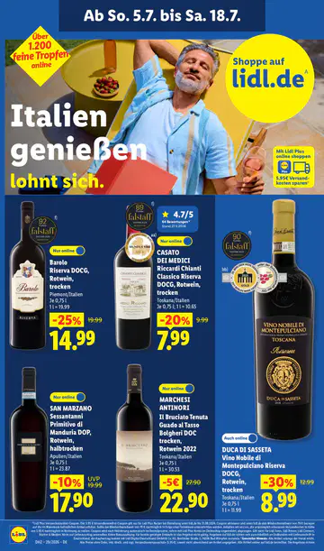 Lidl Prospekt ab 13.07.2026 - Seite 1
