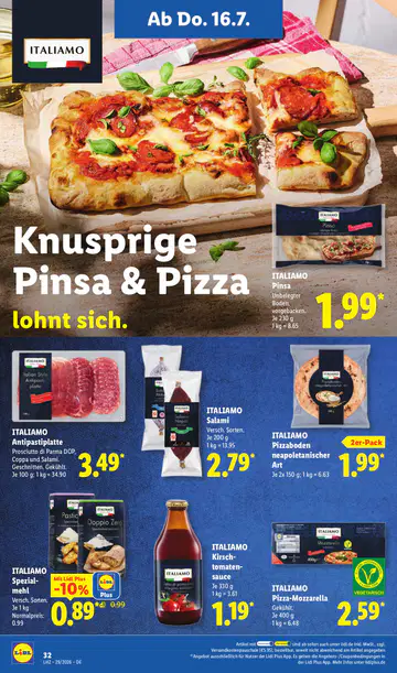Lidl Prospekt ab 13.07.2026 - Seite 1