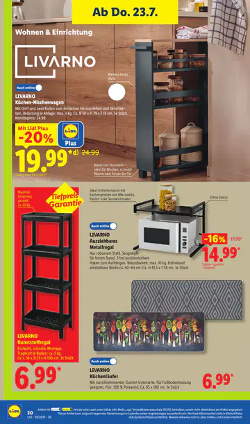 Lidl Prospekt ab 20.07.2026 - Seite 1